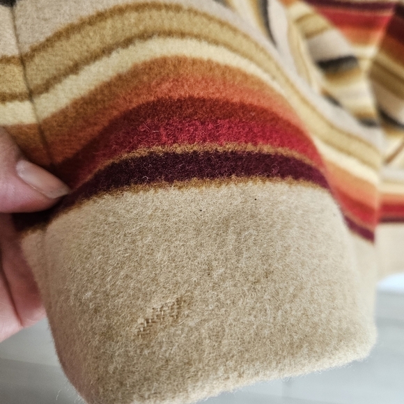 Pendleton Camp Stripe Wool Toboggan Coat - Picture 5 of 15